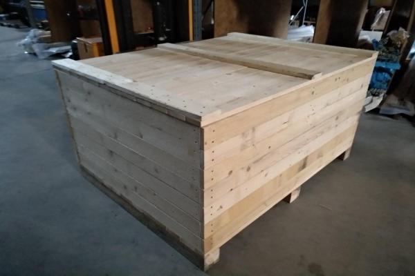 Ларь - большой деревянный ящик для экспорта станка 022